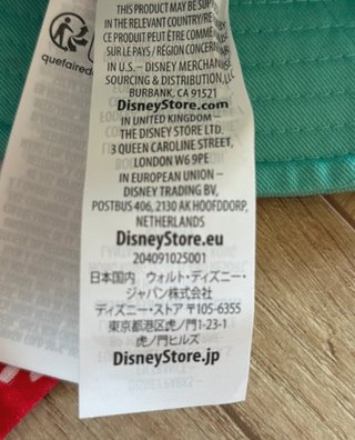 Gorro Disney Orejas Mickey disneyland París Nuevo