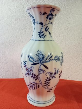 Coppia vasi porcellana Danubio Blue Giappone