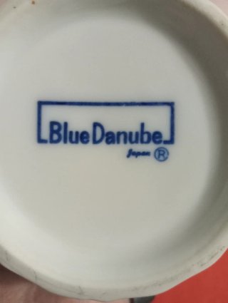 Coppia vasi porcellana Danubio Blue Giappone
