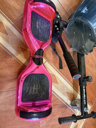 Hoverboard con Silla Citysports Rosa