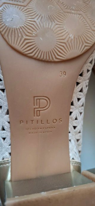Zapatos Pitillos Mujer Dorados