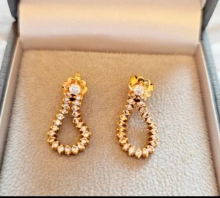 Pendientes Oro 18k Brillantes