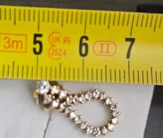 Pendientes Oro 18k Brillantes