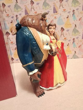 Bella y Bestia Jim Shore Enesco Figura