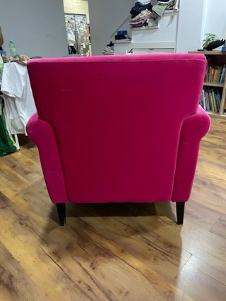 Sofá Fucsia Terciopelo