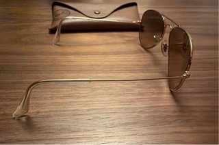 Gafas de Sol Ray-Ban Aviator Marrones y Doradas