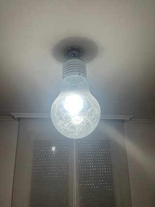 Lámpara Colgante Bombilla Diseño