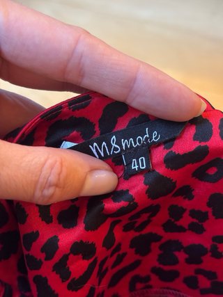 Chaqueta bomber estampado leopardo