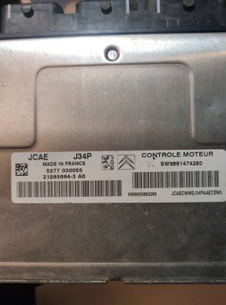 Peugeot 315 215856943 centralita motor uce 206 1.4