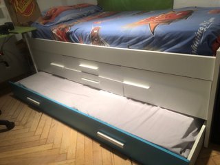 Cama nido con cajones
