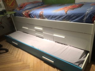 Cama nido con cajones