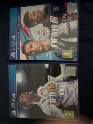 FIFA 18 y FIFA 19 PS4 (PlayStation 4) EA Sports