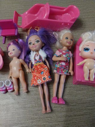 Set bambole mattel e altre