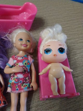 Set bambole mattel e altre