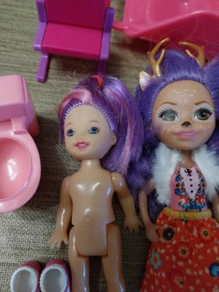 Set bambole mattel e altre