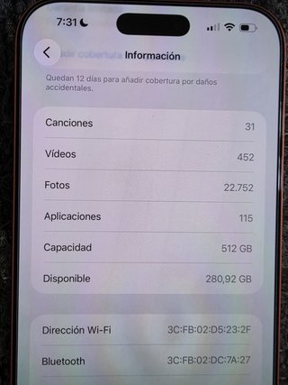 iPhone 17 Pro Max 512GB Naranja