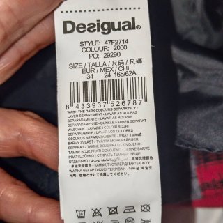 Falda Desigual Patchwork Talla S