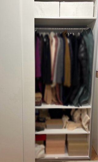 Guardaroba Ikea PAX / HASVIK Bianco
