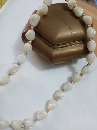 Collana Madreperla e Oro