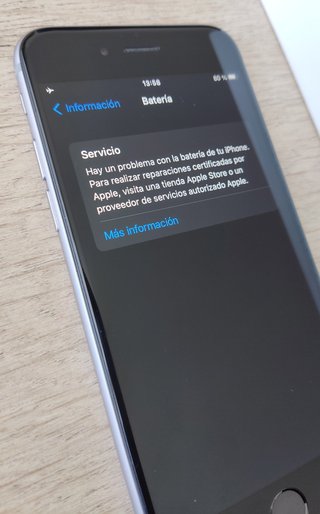 iPhone 6s 32GB Plata/Gris Espacial A1688