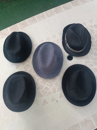 Lote 5 Sombreros Tela