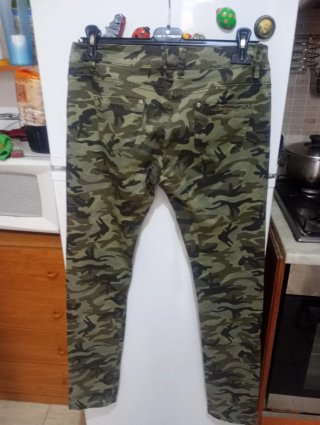 Pantaloni mimetici donna Miss Swan