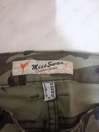 Pantaloni mimetici donna Miss Swan