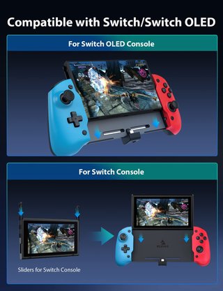 Controlador Juegos Nintendo Switch Azul/Rojo