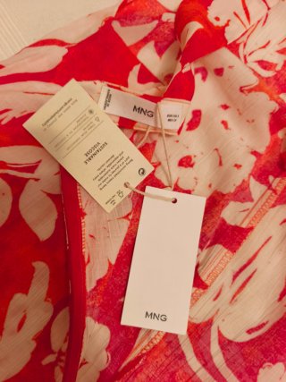 Mono floral Mango Talla S sin estrenar