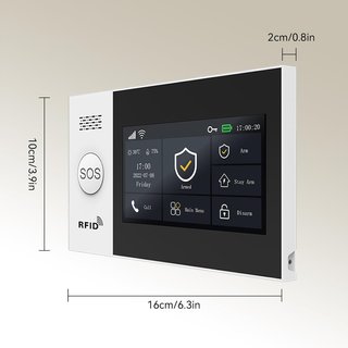 Sistema Alarma Inalámbrico Pantalla Táctil