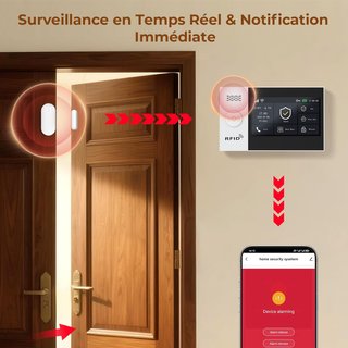 Sistema Alarma Inalámbrico Pantalla Táctil