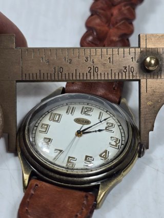 Orologio Guess Vintage Pelle Marrone Oro