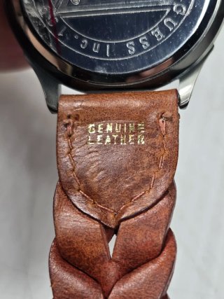 Orologio Guess Vintage Pelle Marrone Oro