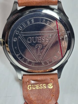 Orologio Guess Vintage Pelle Marrone Oro