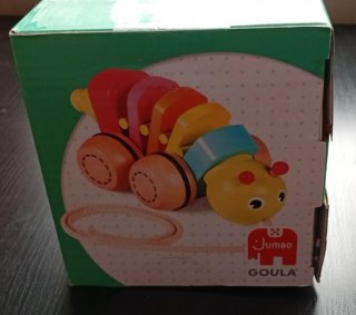 Gusano de madera para arrastrar +12 meses