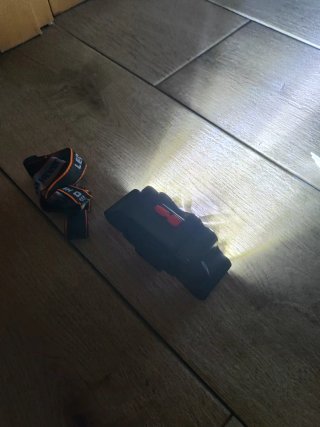 Foco frontal 11 LEDs USB nuevo a estrenar