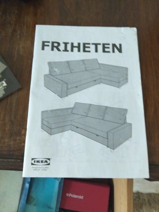 Divano letto Ikea beige
