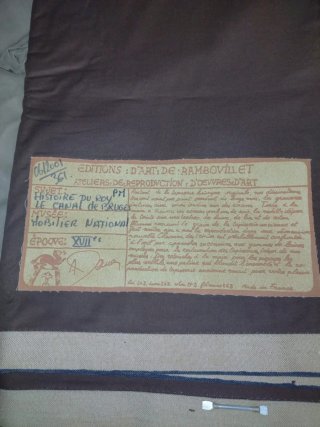 Arazzo Storico Battaglia Tessuto