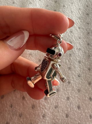 Thomas Sabo Robot Plata 925 Vintage