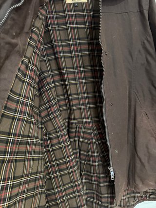Parka Encerada Marrón