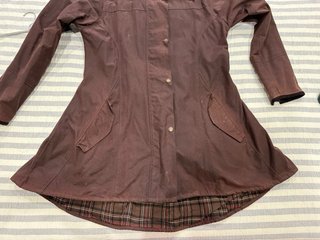 Parka Encerada Marrón