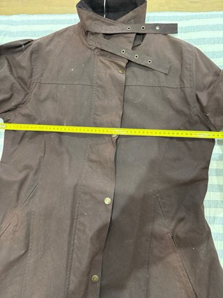 Parka Encerada Marrón