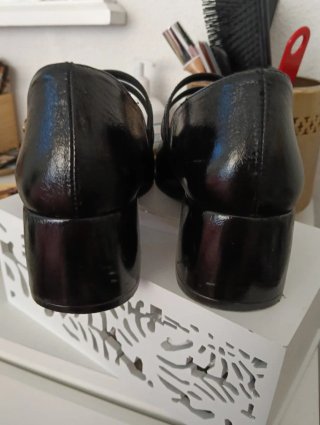 Zapatos Tina Kiz Mary Jane Talla 40 Negros