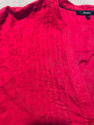 Blusa Bonita Algodón fucsia