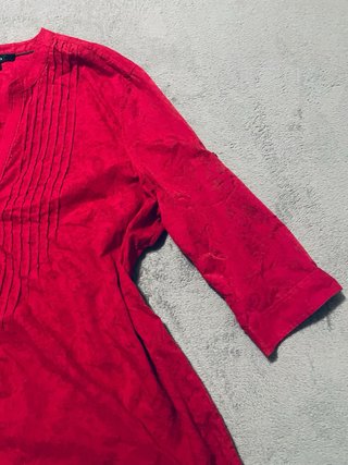 Blusa Bonita Algodón fucsia
