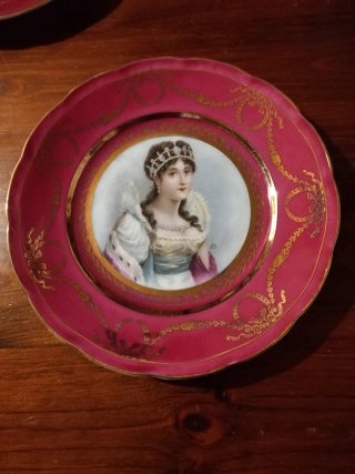 Set 4 Piatti Decorativi Napoleone