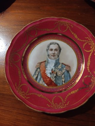 Set 4 Piatti Decorativi Napoleone