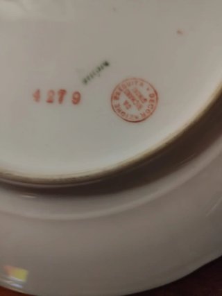 Set 4 Piatti Decorativi Napoleone