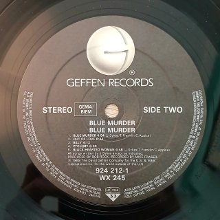 Disco Vinilo BLUE MURDER. Geffen Records, 1989.