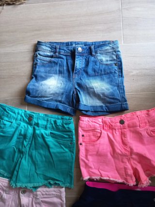 Pantalón corto vaquero niña 11/12 años